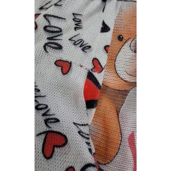 FREE for Humanity made in Italy Batwing Teddy Bear Hug Love Light Sweater M - Picture 4 of 9